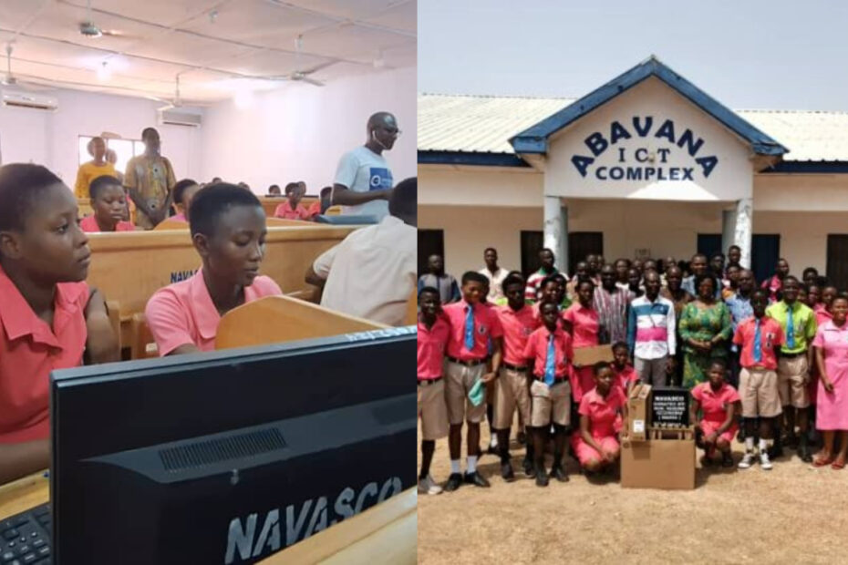 Haruna Iddrisu donates computers to Navrongo SHS